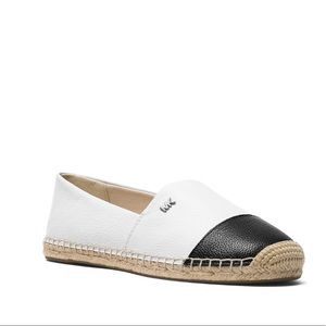 NEW MICHAEL Michael Kors Kendrick Cap Toe Espadrille Sandals - Size: 9.5